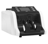 Máquina contadora de billetes, 1200 billetes por minuto, contador de efectivo con conteo de valor, detección de billetes falsos mediante tecnología UV/MG/IR/DD/DBL/HLF/CHN, pantalla TFT, máquina conta