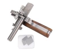 Máquina Cortadora de Correa de Cuero, Herramienta Profesional para Cortar Tiras de Cuero de Acero Inoxidable 304 con Hoja Universal de 18mm, Herramienta de Corte Manual