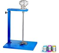 Máquina de agitación de pintura automática de acero inoxidable - Mezcladora de soporte neumático de 5 gal/20l, Herramienta de mezcla de pintura de agitador de aire del paréntesis del barril del tanque