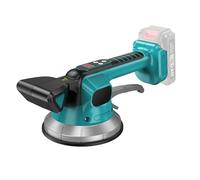 Máquina de baldosas inalámbrica, Vibrador de baldosas, Máquina de azulejos para Makita 18V batería, 10 velocidades ajustables, Herramienta vibratoria para azulejos de pared, adsorción 200 kg (con