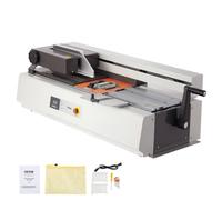 Máquina de encuadernación térmica VEVOR, máquina de encuadernación con pegamento caliente con capacidad de 400 hojas, encuadernadora de libros térmica, grosor de encuadernación de 40 mm, documento A3