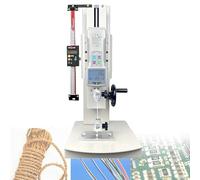Máquina de ensayo de tracción, dinamómetro digital de 10-2000 N, soporte manual para dinamómetro, carrera de 270 mm, con 5 sondas, función de salida/pantalla clara, para textiles Withruler-2000N