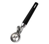 Máquina de helado autocalentada: dosificador de postre ergonómico, cuchara antiadherente | Cuchara resistente a las heladas, cuchara para hornear con gatillo para albóndigas de frutas, postre
