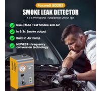 Máquina de humo para automóviles - Bomba de aire integrada - Sistema EVAP - Detector de fugas de vacío - Detector de fugas de humo para automóviles
