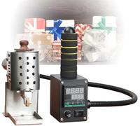 Máquina de pegamento termofusible, herramienta de etiquetado manual con cartucho, temperatura ajustable de 50 a 220 °C para cuero y cartón, fácil de usar, capacidad de 150 ml