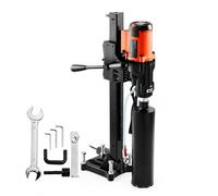 Máquina de perforación de núcleo de diamante seco húmedo de 3200 W, 750 rpm, plataforma de perforación de núcleo de hormigón con soporte, taladro eléctrico industrial
