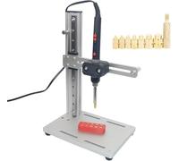 Máquina de prensa de calor, herramienta de soldador digital de 90 W para soldadura de plástico y piezas de impresora 3D, kit completo de puntas