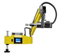 Máquina de roscado eléctrica, universal de 360° multidirección para M3-M12, herramienta de roscado flexible de 1100 mm para maquinaria y fabricación de moldes