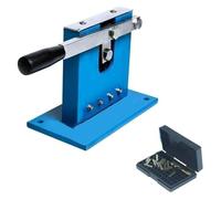 Máquina de sellado manual de tubos con codificador de fecha, crimpadora para pasta de dientes y crema cosmética