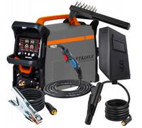 Máquina De Soldadura Inverter 255A MIG/FLUX/MMA/LIFT TIG/ALU