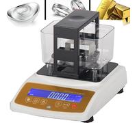Máquina digital electrónica probadora de pureza de oro, alta precisión 0,01 g/0,001 g, 600 K, para uso en joyeros y laboratorios