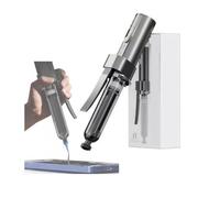 Máquina Dispensadora De Pegamento Neumática Mano, Bomba Aire Incorporada, Dispensador Automático Adhesivo Líquido Con Control 3 Engranajes, Extrusora Pasta Soldadura Recargable