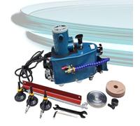 Máquina eléctrica de bordes de vidrio, máquina pulidora de 800 W para bordes biselados, borde de vidrio de 3 a 20 mm, 8000 r/min para manualidades de fábrica y bricolaje