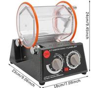 Máquina eléctrica para pulir superficies, ideal para joyería y metal. Potencia: 60 W. Velocidad: 500-3000 RPM