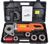Máquina enhebradora de tuberías eléctrica portátil, herramienta de motor de cobre de mano para enhebrar tuberías rápidamente, diseño compacto para un uso fácil, ligera y eficiente