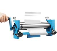 Máquina laminadora manual para doblar metal, diámetro de laminación ajustable para acero, cobre, láminas y tubos de aluminio, diseño duradero para uso profesional