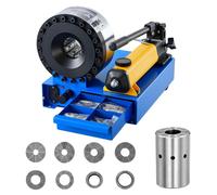 Máquina manual de crimpado para mangueras hidráulicas de alta presión VEVOR, con 8 matrices y rango de crimpado de 0,24" a 1,1", adecuada para mangueras de aceite de baja y alta presión, mangueras par