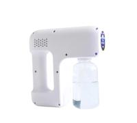 Máquina nebulizadora inalámbrica, pistola desinfectante en aerosol, botella fría Ulv(Nero)