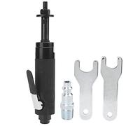 Máquina neumática de pulido, lijadora-pulidora de aire recta de mano con entrada de aire de 1/4 de pulgada, velocidad en vacío de 4000 rpm, herramienta de acero aleado para muebles (Estilo