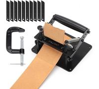 Máquina para pelar cuero, fabricada en acero inoxidable martensítico. Juego de cuchillas para pelar cuero, ideal para trabajos manuales de ajuste de grosor del cuero