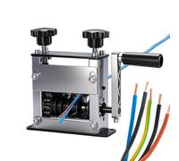 Máquina pelacables - Modelo guía de seis agujeros, dispositivo para cortar cables eléctricos de 1 a 17 mm, procesador de reciclaje de cobre, cortador de residuos de tuberías de acero | Pelapatat