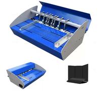 Máquina perforadora eléctrica profesional 3 en 1, profundidad ajustable 85 400 g/m², para tarjetas de felicitación, boletos, sobres, 520 mm