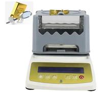 Máquina probadora de pureza de oro, medidor de densidad de plata dorada, capacidad de 300 g/600 g/1200 g, analizador digital de metales preciosos