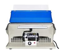 Máquina pulidora con colector de polvo - Mini molinillo de banco de 110 V/220 V para pulido de joyas, ideal para trabajos de metal y proyectos de manualidades