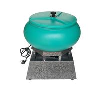 Máquina pulidora de joyas, herramienta de molienda tipo tambor de 250 W con 17 pulgadas de diámetro, capacidad de 12 litros, ideal para pulido y acabado artesanal