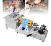 Máquina pulidora de piedras preciosas, 0-10000 rpm, sierra lapidaria para pulir y cortar joyas de oro y plata