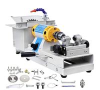 Máquina pulidora de piedras preciosas, sierra lapidaria de 750 W para hacer joyas, perforación de precisión para carpintería y manualidades, velocidad 800-10000r/min
