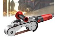 Máquina pulidora de tuberías, pulidora profesional de acero inoxidable, amoladora de tubos de 1100 W con 6 velocidades variables y 2 rodillos para un acabado eficiente de la superficie
