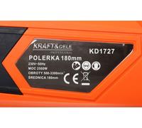 Máquina Pulidora Eléctrica 2500W Kd1727