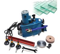 Máquina pulidora eléctrica de vidrio, molinillo de mano de 800 W para biselado y pulido a 8000 r/min
