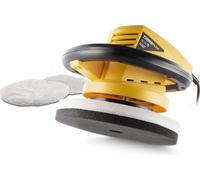 Máquina pulidora eléctrica Powerplus de 120W y 240 mm, 2 unidades, color dorado, talla única / Enchufe europeo de 220V, color dorado, talla única