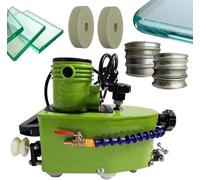 Máquina pulidora portátil de borde de vidrio, 850 W, 8000 R/min para moler, bordes y pulido de esquinas de vidrio, adecuada para plexiglás acrílico, mármol y cerámica