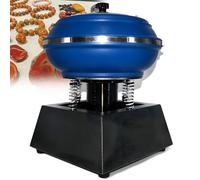 Máquina Pulidora Vibración,Tambor Pulido Vibratorio,Máquina Rectificadora Vibración Jade,Máquina Pulidora Tambor Vaso Vibratorio Pulidor Manga,para Joyería,Artesanía Madera Blue