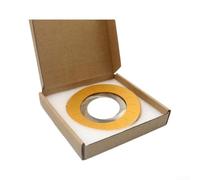 Máquina resistente para manualidades de cuero, torneado de madera, metalistería - Plantilla geométrica precisa alternativa 12,5 cm, negro (godl)