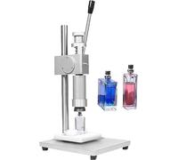 Máquina taponadora de perfume manual profesional para botellas de 13 a 20 mm, herramienta de crimpado de tapas de botella de altura ajustable, equipo de tapado fácil de usar