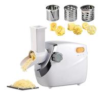 Máquina trituradora de queso comercial, rallador eléctrico giratorio para queso, verduras, patatas, 300 W