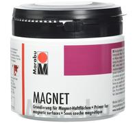 Marabu 12740043815 - Pintura magnética, imprimación acrílica para superficies magnéticas, 475 ml gris, se puede pintar después del secado, resistente a la saliva, impermeable y resistente a la luz,