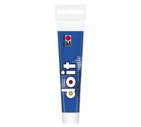 Marabu DO IT Craft Paint, 36 ml azul medio, pintura acrílica semibrillante para bricolaje, manualidades y hobbies, pintura al agua, resistente a la intemperie, resistente a la luz, vegana, 12760076052