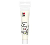 Marabu DO IT Craft Paint, 36 ml blanco, pintura acrílica semibrillante para bricolaje, manualidades y hobbies, pintura al agua, resistente a la intemperie, resistente a la luz, vegana, 12760076070
