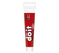 Marabu DO IT Craft Paint, 36 ml rojo cereza, pintura acrílica semibrillante para bricolaje, manualidades y hobbies, pintura al agua, resistente a la intemperie, vegana, 12760076031