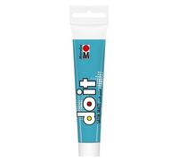 Marabu DO IT Craft Paint, 36 ml turquesa, pintura acrílica semibrillante para bricolaje, manualidades y hobbies, pintura al agua, resistente a la intemperie, resistente a la luz, vegana, 12760076150