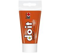 Marabu DO IT Craft Paint, 75 ml bermellón, pintura acrílica semibrillante para bricolaje, manualidades y hobbies, pintura al agua, resistente a la intemperie, resistente a la luz, vegana, 12760002006