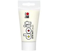 Marabu DO IT Craft Paint, 75 ml blanco, pintura acrílica semibrillante para bricolaje, manualidades y hobbies, pintura al agua, resistente a la intemperie, resistente a la luz, vegana, 12760002070