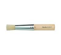 Marabu Robust Bristle Brush, tamaño 14, pincel fabricado con madera certificada FSC, pincel punteador para pintura textil, acrílica y óleo, 01510000014