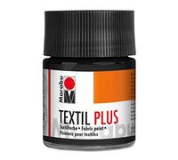 Marabu-Textil: Pintura para Telas obscuras 50ml.(Pote): Negro