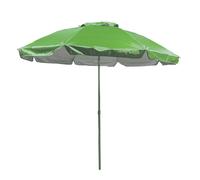 Marbueno Sombrilla Acero 6 Varillas D140 cm Nylon Color Verde Jardin, Piscina y Playa MARBUENO SUMMER 10470V